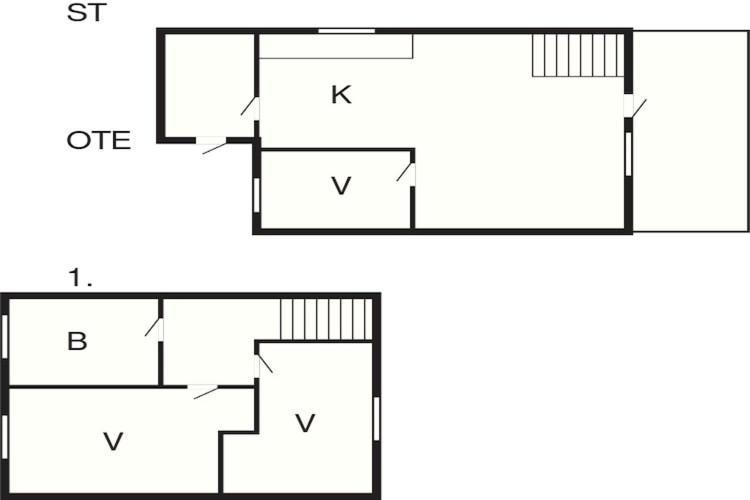 6 Person Holiday Home In R M Sønderby Extérieur photo